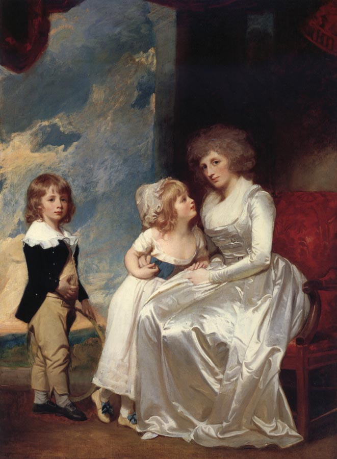 The Countess of warwick and her children
